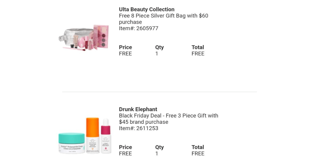 Ulta Black Friday Sale is Live Freebie Deals & New Coupons Daily